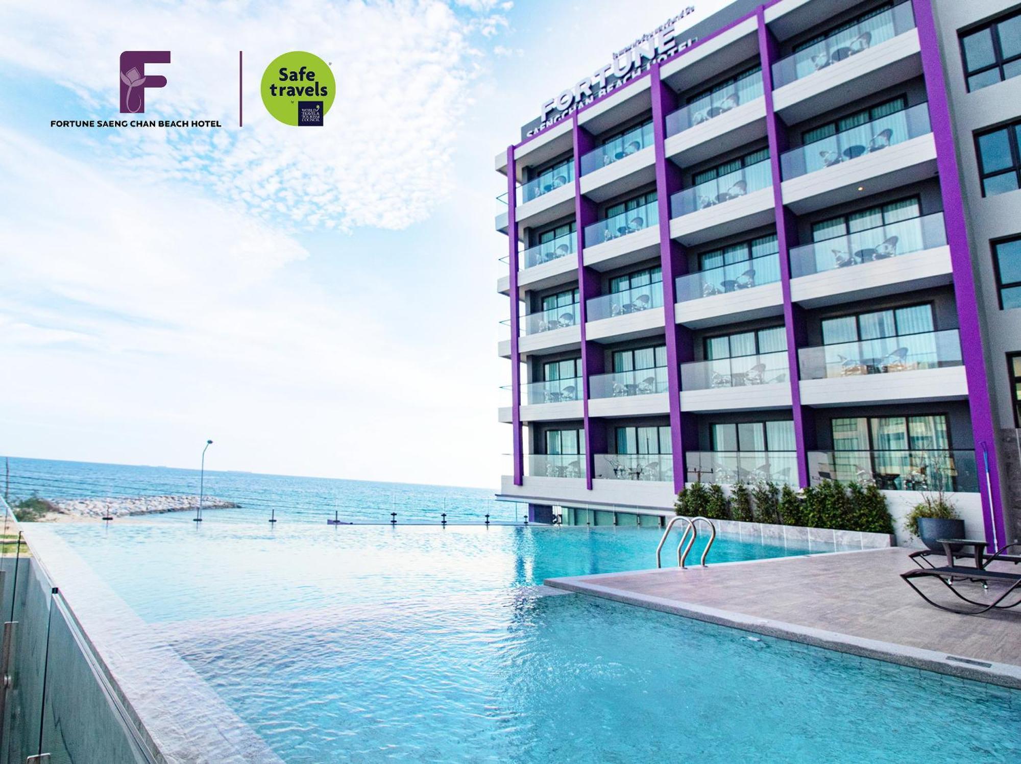 Fortune Saeng Chan Beach Hotel Rayong - Sha Plus Dış mekan fotoğraf